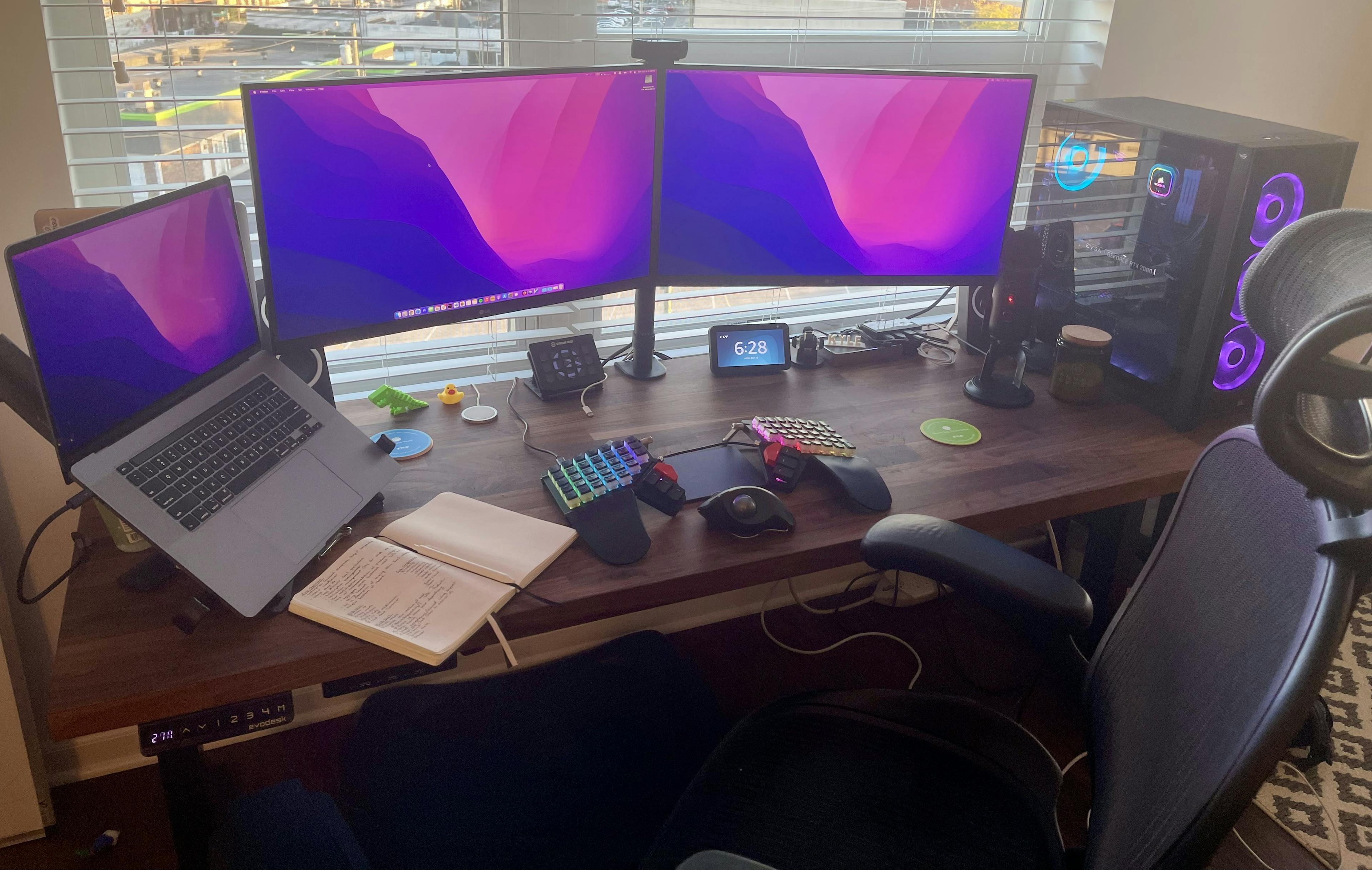 My desk setup!